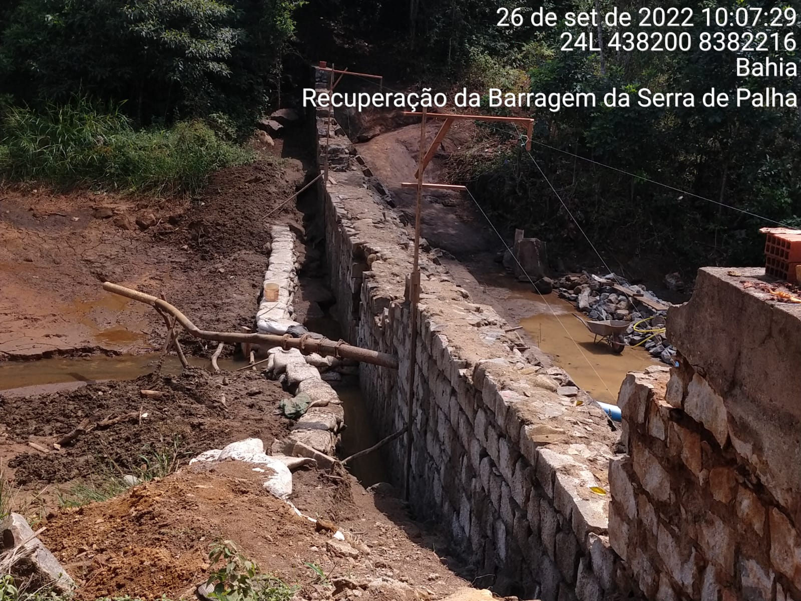 Recuperação e Manutenção de Barragem